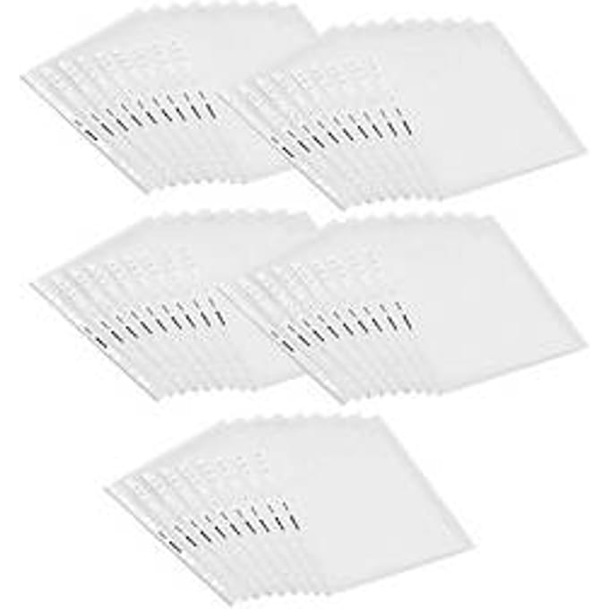 Schäfer Shop Select brochurehoes Premium, DIN A4, open top, 0,08 mm, glad, transparant, 1000 st.