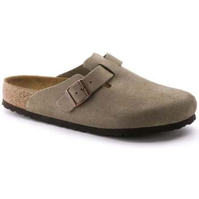 Mocassins BIRKENSTOCK Boston Soft Footbed Taupe