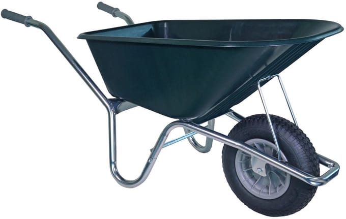 Hummer klus/tuinkruiwagen verzinkt 100l