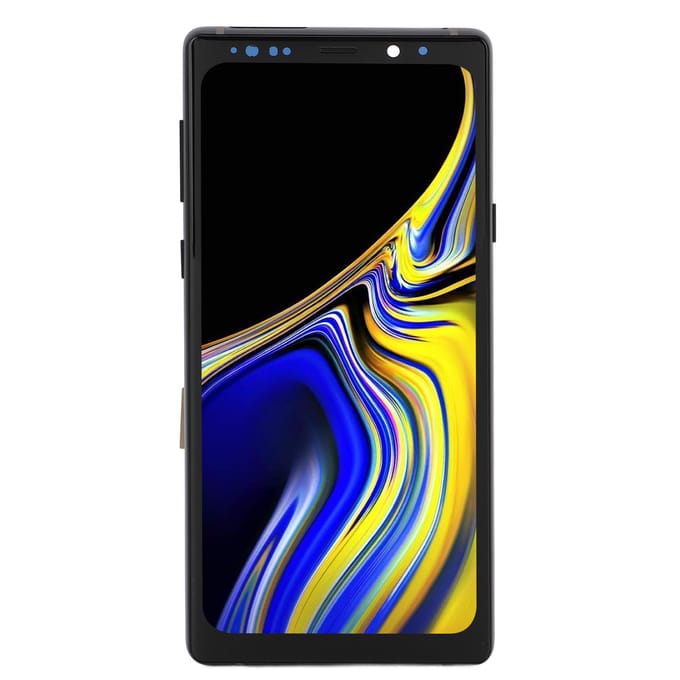 LCD Display 3D Touch Digitizer Assembly 6.4 inch Scherm Vervangingskit met Reparatiegereedschap voor Note 9 N9600 N960U N960F N960N zwart
