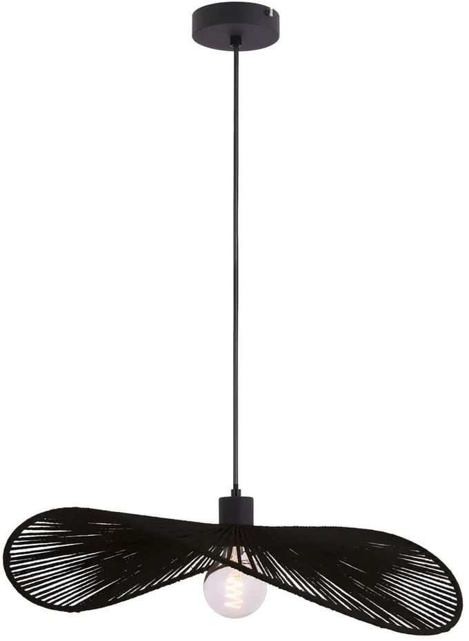 Toolight App1831-1Cp Hanglamp - Zwart - 60X60X16,5Cm