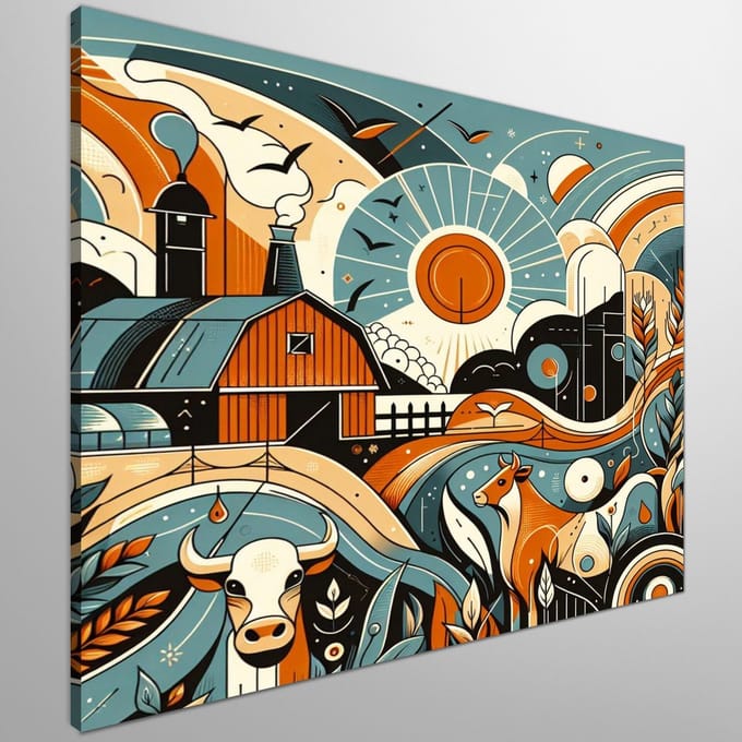 Kunstprint | Wanddecoratie | Canvas | 30 × 30 cm