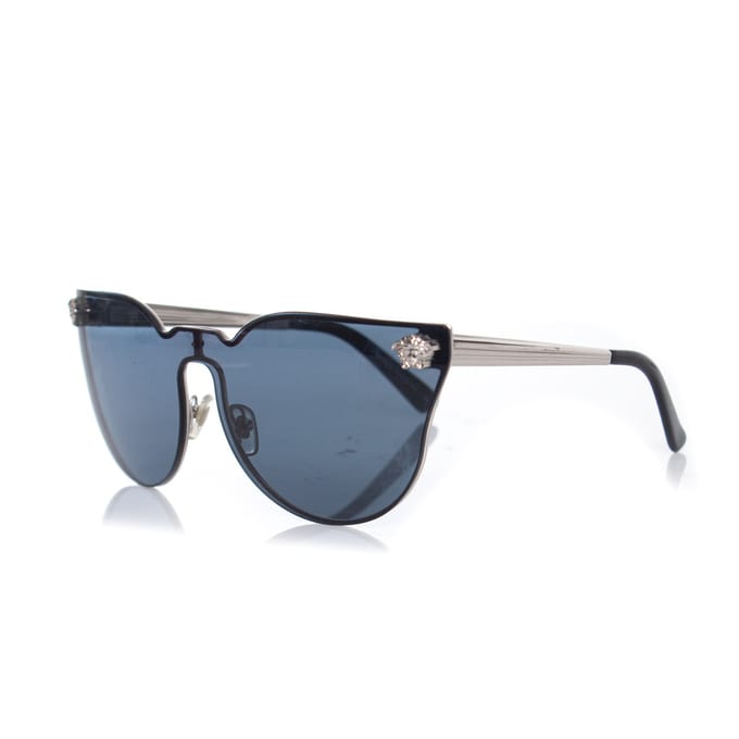Versace Zwarte cat eye medusa zonnebril