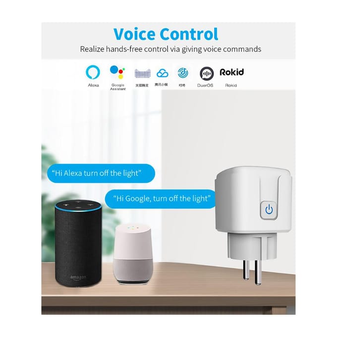 Smart Wi-Fi-stopcontact, Smart Wi-Fi-stopcontact met energiemeting