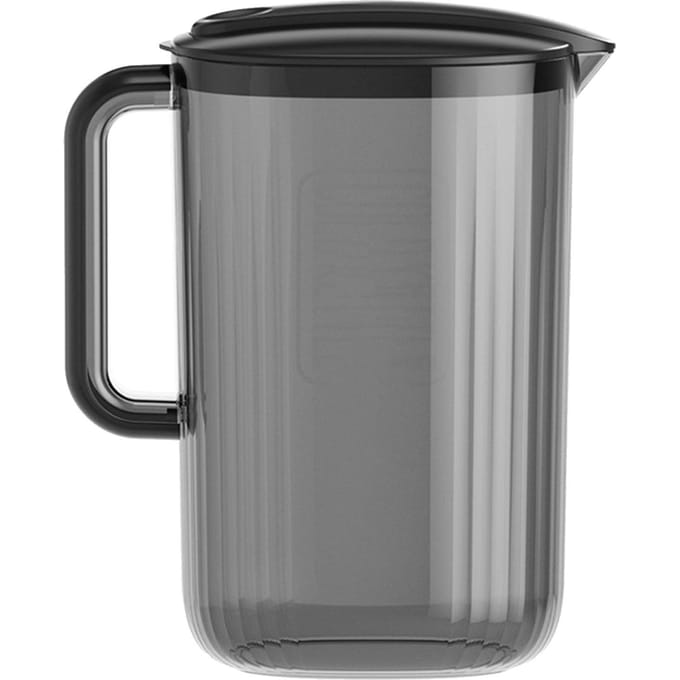 Karaf voor Warm Koud Water Grote Capaciteit Multifunctioneel Transparant Plastic Hittebestendig Drank gray
