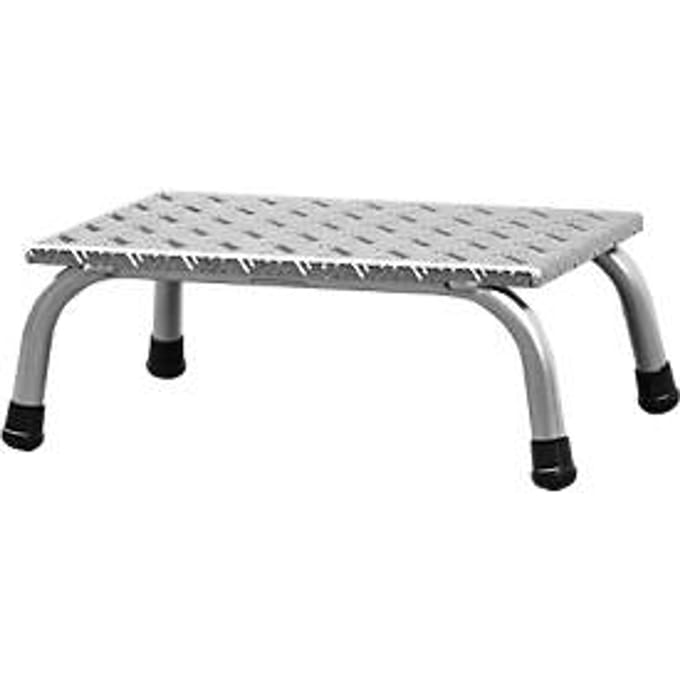 Krause montageopstapje, 1 trede, hoogte 200 mm, 2,5 kg