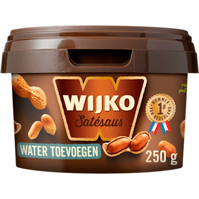 Satésaus geconcentreerd