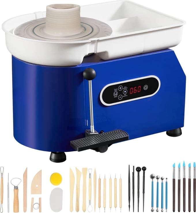 DD Pottenbakkersschijf - Pottenbakken - Boetseerschijf - 450 Watt