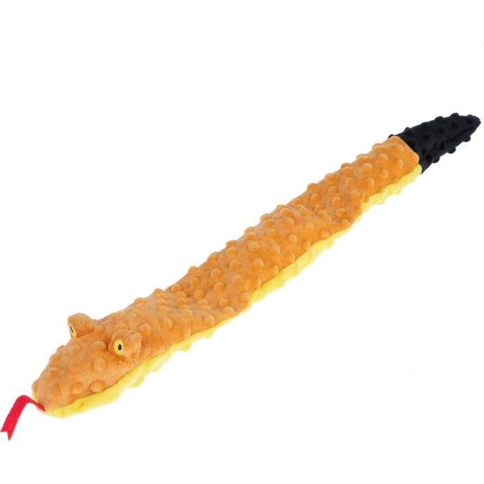 TIAKI pluche speelgoedslang ca. l 65 x b 7 x h 5 cm hond
