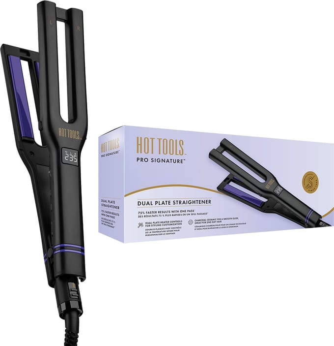 Hot Tools Professional Dual Plate Straightener 9mm - Stijltang - Haartool