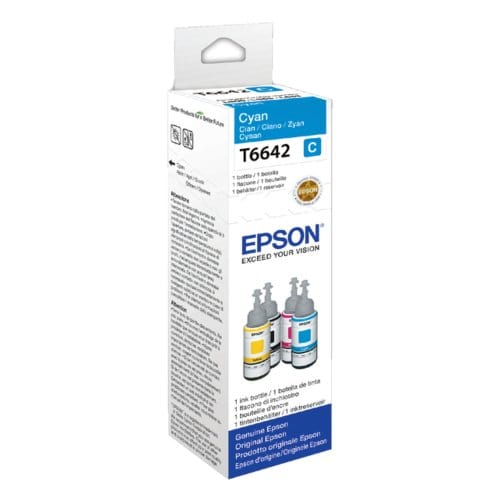 Epson T6642 (C13T664240) Inktcartridge Cyaan