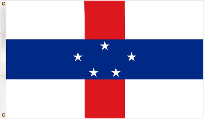 Go Go Gadget - Vlag - 90x150cm - Nederlandse Antillen