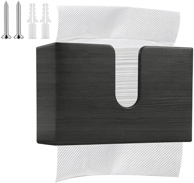 Dailygoods- Handdoekdispenser Bamboe - Papieren Handdoekhouder