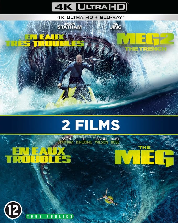 The Meg 1 - 2 (4K Ultra HD Blu-ray)