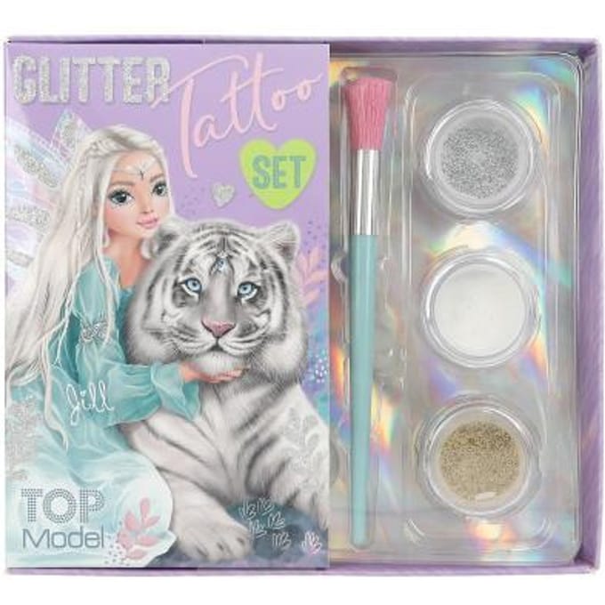 Top Model TOPModel glitter tattoos FANTASY TIGER Knutselen