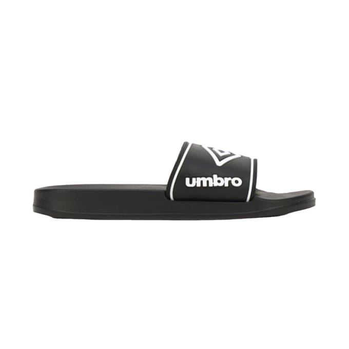 Umbro Volwassen unisex Aruba Sliders (Zwart/Wit)