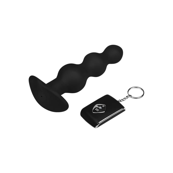 Dorcel - Deep Secret - Vibrerende Buttplug - Met afstandsbediening - Zwart - Maat M