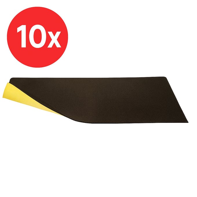 Tip-it Antidreunplaat - zelfklevend isolatiefolie voor auto - 10 stuks