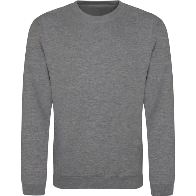 Just Hoods - AWDis Sweat - Graphite Heather maat M
