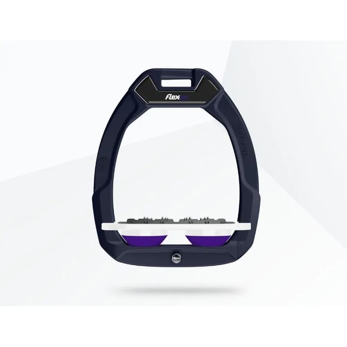 Plat Ultra Grip Veiligheidsbeugels Groen/Wit/Paarse Flex-On Safe-On