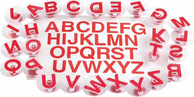 Colorations - Easy Grip Capital Letters Stamps 26 pcs.