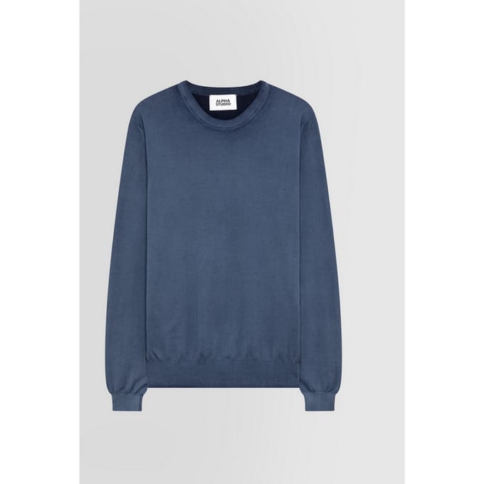overhemd man blauw