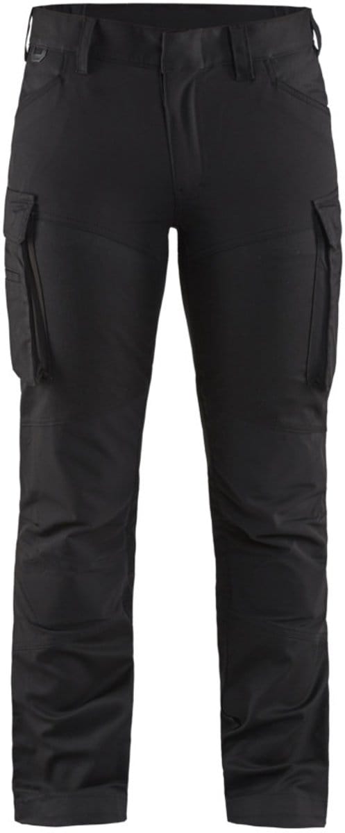 Blaklader Dames service werkbroek stretch 7147-1830 - Zwart - C36
