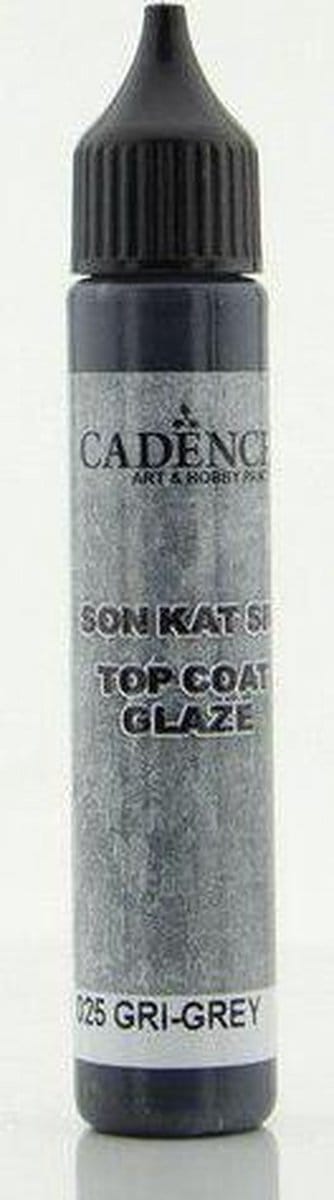 Cadence Top Coat Glaze - voor Beton effect Grijs 01 069 0025 0025 25 ml
