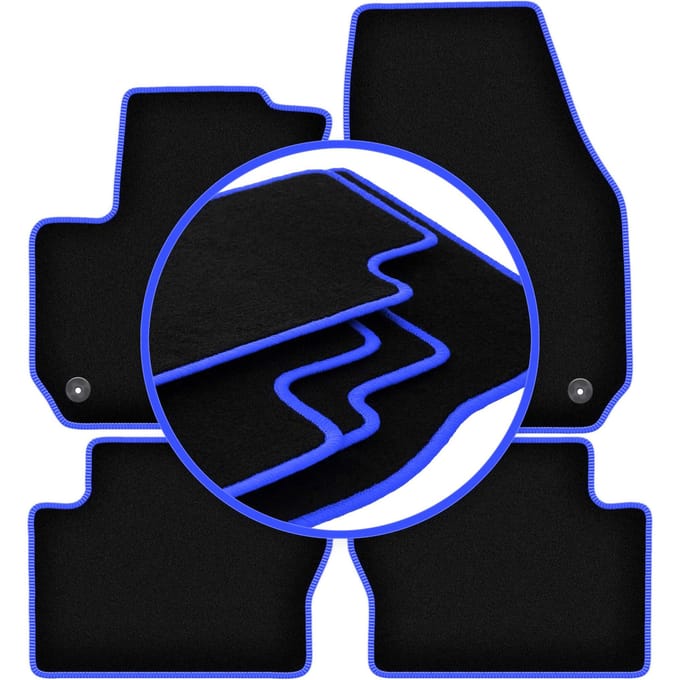 CARLUX-BLUE automatten voor: Opel Zafira B minivan (2005-2014)