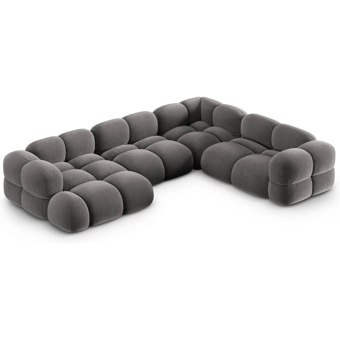 Hoekbank Loretto rechts velvet | Cosmopolitan Design