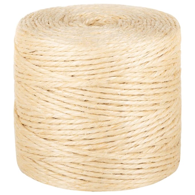 vidaXL - Touw - 4 - mm - 250 - m - 100% - sisal