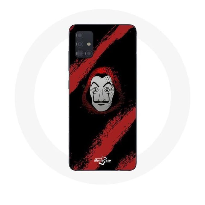 Samsung Galaxy A51 hoesje la casa de papel mask schilderij