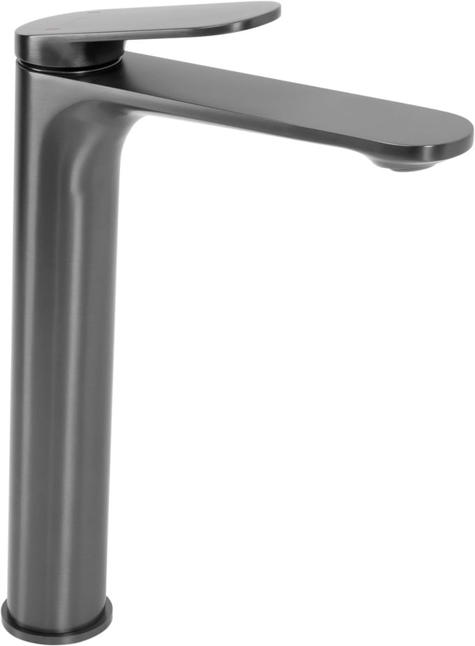 Rea Marco High - Wastafelkraan - Titanium - 17,7X4,2X27,5Cm