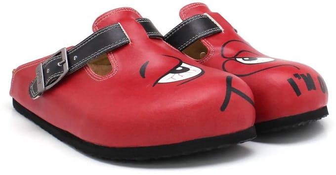 Goby Stoned Clogs – Handgemaakt – Premium Kwaliteit – Maat 37