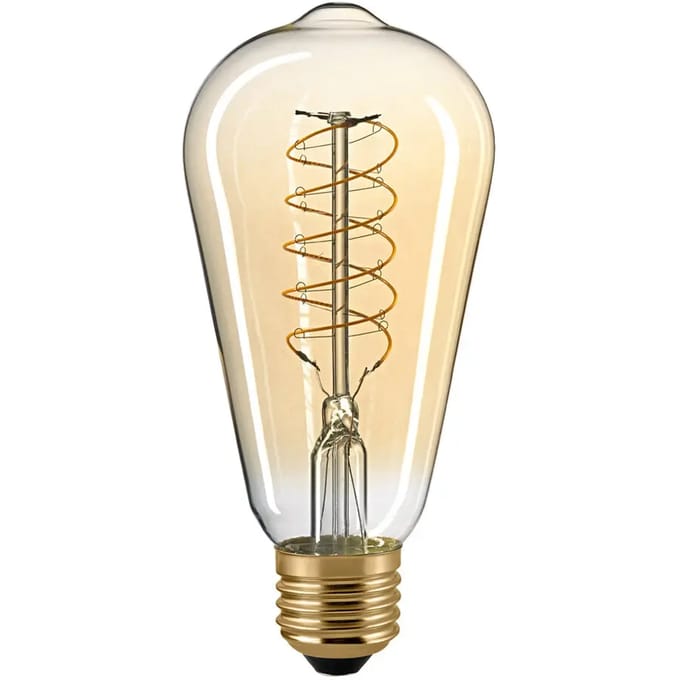 Slim filament LED lamp rustiek Sigor Rustika
