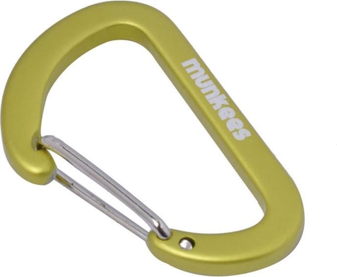 Munkees Karabijnhaak 4 X 40 Mm Groen 2 Stuks