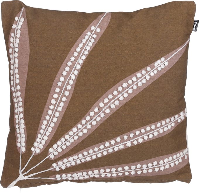 In The Mood Collection Seattle Sierkussen - L50 x B50 cm - Bruin