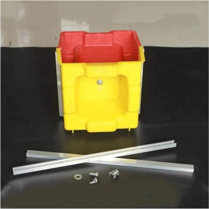 Betonmal - Stoeptegel mal - Tuinpad Maken - Herbruikbaar Plastic - 20cm - Lichtgrijs