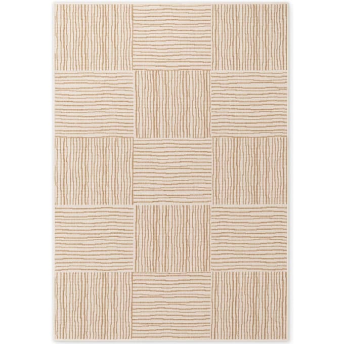 Ted Baker Ted baker haringey buitenkleed jute wit- 120x170 cm