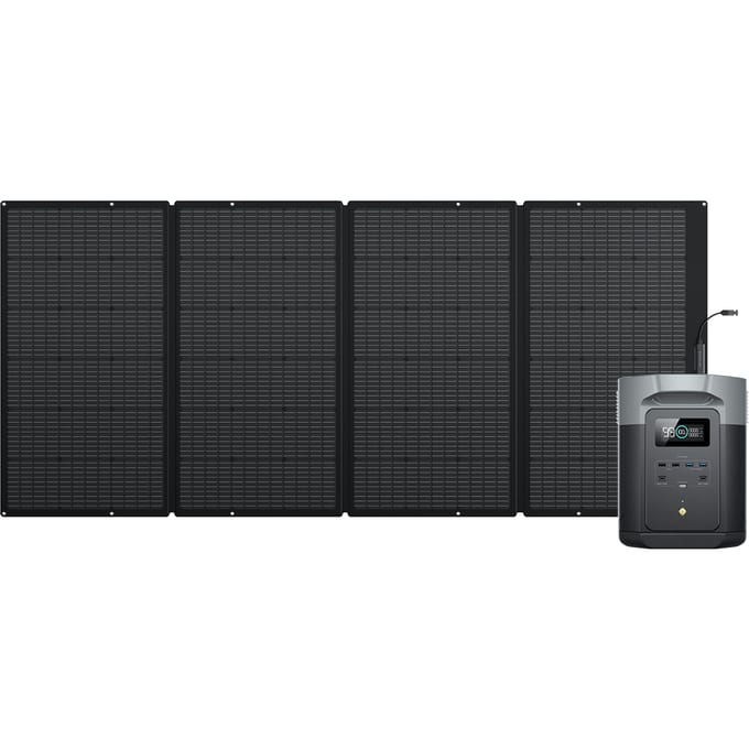 EcoFlow DELTA 2 Max Solar Generator (PV400W)