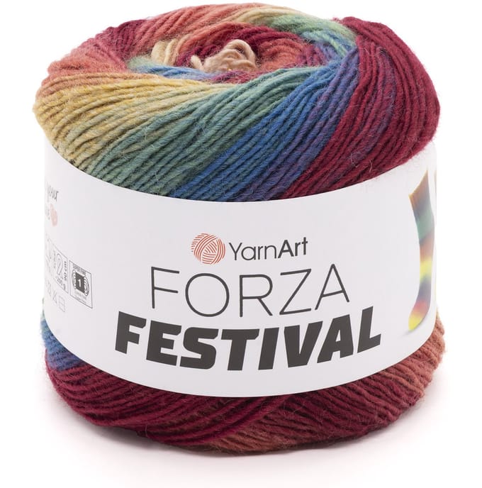 Sokkenwol Yarnart Forza Festival - Lang Verloop - 2904