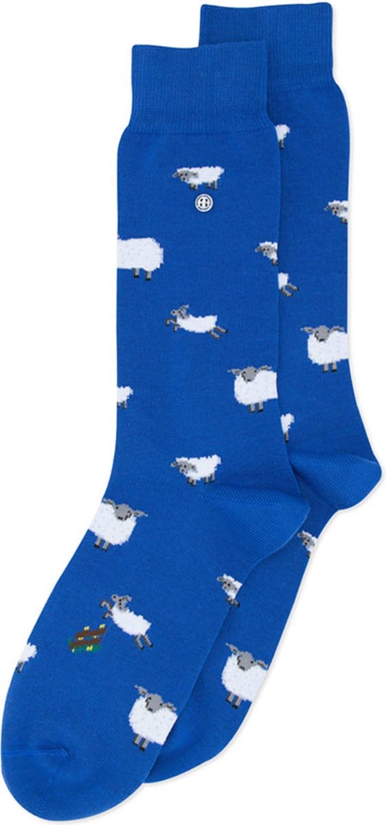 Alfredo Gonzales unisex sokken sheep blauw