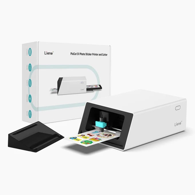 Liene Pix Cut 2-in-1 draagbare fotoprinter - Dye sublimation