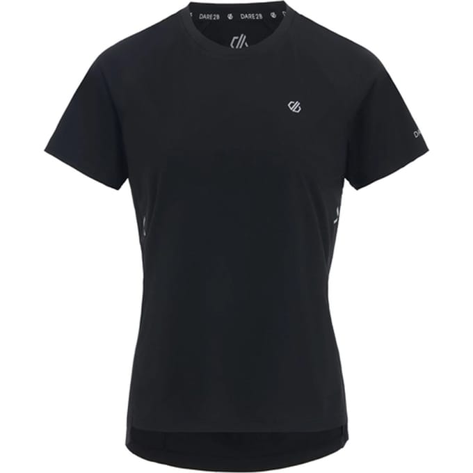 Dare 2B Dames Nimble T-shirt (Zwart)