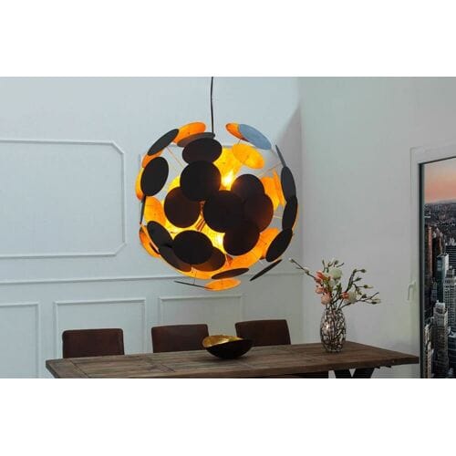 Hanglamp Infinity zwart goud 66 cm