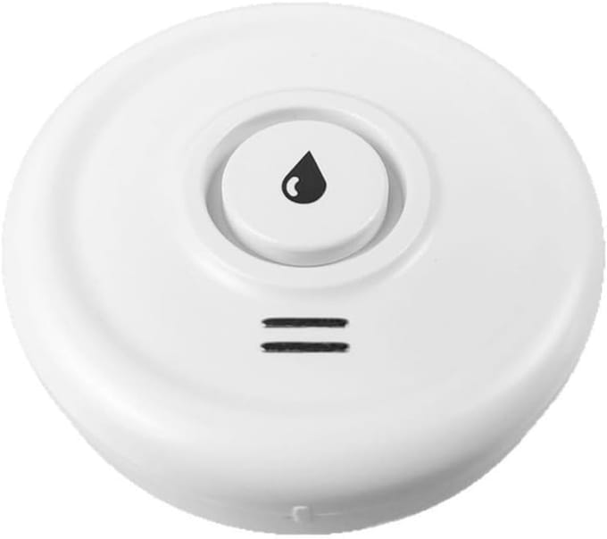 Waterlekdetector - Slimme Sensor - Huis Beveiligen - App Meldingen - 8x8x2 cm - Wit