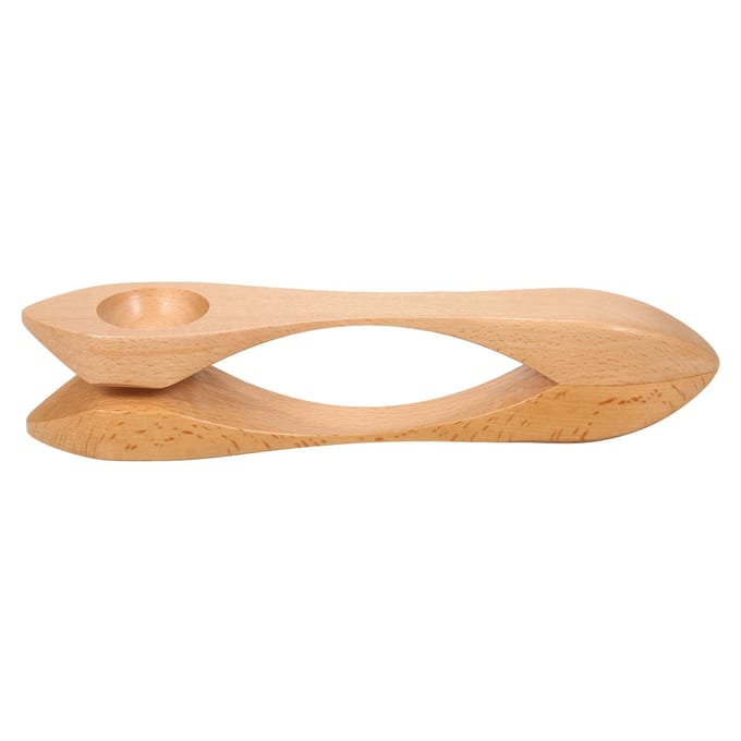 Houten Muzikale Lepel Folk Percussie Instrument Natuurlijk Hout Folk Geluid Traditionele Percussie bruin