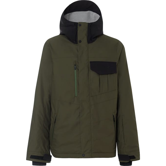 Oakley Division Evo Insula 2L 10K Zip Up Khaki Herenjas 412786 86V