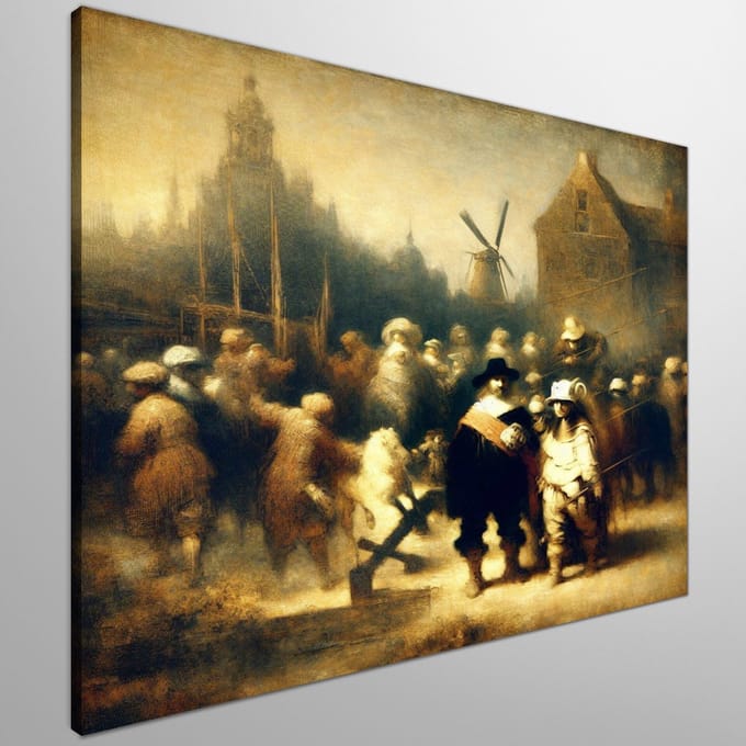 Kunstprint | Wanddecoratie | Canvas | 60 × 60 cm