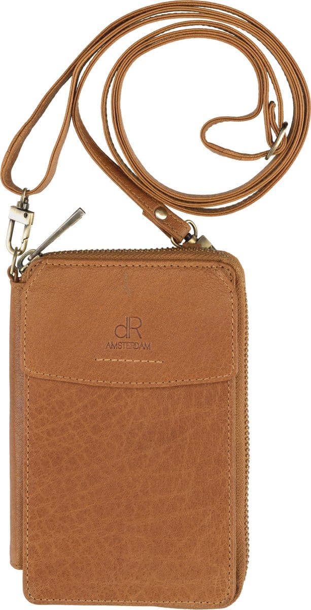 dR Amsterdam Schoudertas / Portemonnee - Icon - 913266 Camel